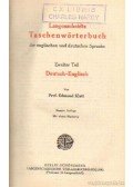 Prof. Klatt, Edmund - Langenscheidts Taschenwörterbuch der englischen und deutschen Sprache - Zweiter Teil: Deutsch-Englisch