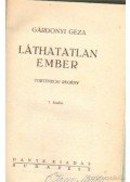 Gárdonyi Géza - Láthatatlan ember