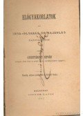 Gyertyánffy István - Előgyakorlatok az irva-olvasás és rajzolás tanitásához