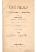 Gebaur Izor - Német nyelvtan középtanodák használatára