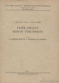 Fitz Jenő,F. Petres Éva - Fejér megye rövid története