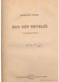 Barabás Tibor - Egy nép nevelői