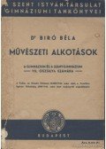 Biró Béla - Művészeti alkotások