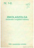 Szüdi János dr. - Iskolaszolga Közoktatási szolgáltató kiadvány