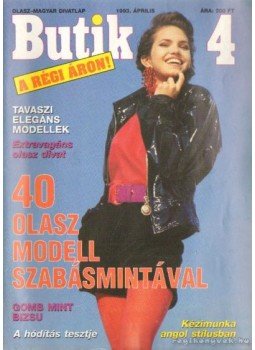 Moldován Katalin - Butik 1993. április Moldován Katalin - Butik 1993. április, Budapest 1993 antikvár könyv