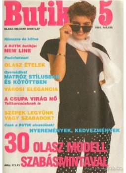 Moldován Katalin - Butik 1991. május Moldován Katalin - Butik 1991. május, Budapest 1991 antikvár könyv