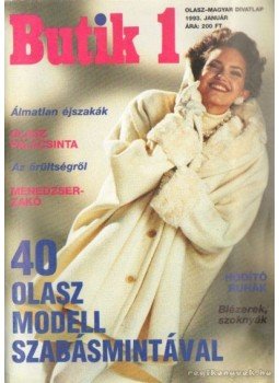 Moldován Katalin - Butik 1. 1993. január Moldován Katalin - Butik 1. 1993. január, Budapest 1993 antikvár könyv
