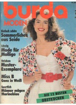 Susanne Reinl (szerk.), Ingrid Küderle (szerk.) - Burda Moden 1988/7. Juli (német) Susanne Reinl (szerk.), Ingrid Küderle (szerk.) - Burda Moden 1988/7. Juli (német), Offenburg 1988 antikvár könyv