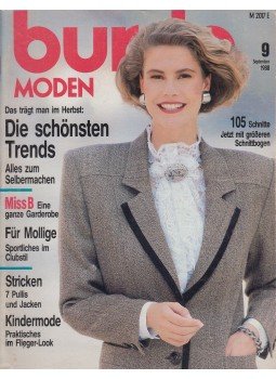 Susanne Reinl (szerk.), Ingrid Küderle (szerk.), Aenne Burda (szerk.) - Burda Moden 1988/9. September Susanne Reinl (szerk.), Ingrid Küderle (szerk.), Aenne Burda (szerk.) - Burda Moden 1988/9. September, Offenburg 1988 antikvár könyv