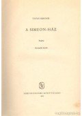 Tatay Sándor - A Simeon-ház