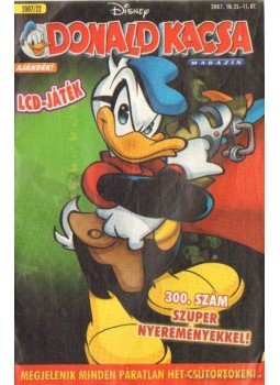 Walt Disney - Donald Kacsa 2007/22 Walt Disney - Donald Kacsa 2007/22, Budapest 2007 antikvár könyv