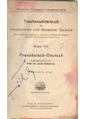 Prof. Dr. Schellens, Jacob - Taschenwörterbuch der französischen und deutschen Sprache - Erster Teil Französisch-Deutsch