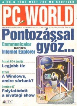 Mészáros Csaba - Pc World 1998. január 1. szám Mészáros Csaba - Pc World 1998. január 1. szám, Budapest 1998 antikvár könyv