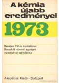 Csákvári Béla - A kémia újabb eredményei 1973. 15.kötet