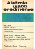 Csákvári Béla - A kémia újabb eredményei 1974. 24. kötet