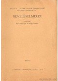 Horváth Lajos,Nagy Sándor - Neveléselmélet