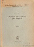 Bácskai Gyula - A korrózió elleni védekezés újabb módszerei