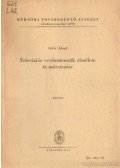 Léder József - Televiziós vevőantennák elmélete és méretezése