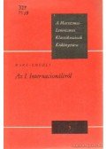 Marx-Engels - Az I. Internacionáléról