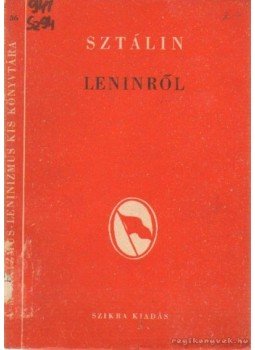 Sztálin - Leninről Sztálin - Leninről, Budapest 1948 antikvár könyv
