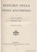 Reviczky Gyula - Reviczky Gyula összes költeményei