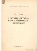 Nagy László dr. - A sztatikaoktatás korszerűsítésének lehetőségei