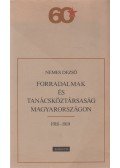 Nemes Dezső - Forradalmak és Tanácsköztársaság Magyarországon