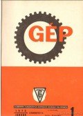 Dr. Lettner Ferenc (főszerk.) - Gép 1975. XXVII. évfolyam 1-12. szám (teljes)