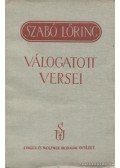 Szabó Lőrinc - Szabó Lőrinc válogatott versei