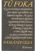Páskándi Géza - Tű foka - versek