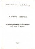 Balázs Sándor - Platóntól - Steinerig