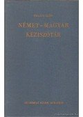 Halász Előd - Német-magyar kéziszótár