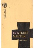 Eckhart Mester - Beszédek