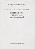 Világhy Miklós,Sárándi Imre,Eörsi Gyula,Kemenes Béla - Kötelmi jog - Különös rész