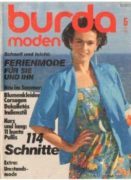 Aenne Burda (szerk.), Ingrid Küderle (szerk.) - Burda Moden 1986./5. Mai Aenne Burda (szerk.), Ingrid Küderle (szerk.) - Burda Moden 1986./5. Mai, Offenburg 1986 antikvár könyv