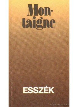 Gide, André - Montaigne esszék Gide, André - Montaigne esszék, Budapest 1991 antikvár könyv