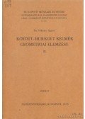 Vékássy Alajos dr. - Kötött-hurkolt kelmék geometriai elemzése II.