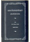 Jókai Mór dr. - Kertészgazdasági jegyzetek (minikönyv) (reprint)