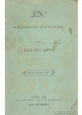 Káplány Géza - Én költemény (prózában)