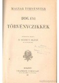 Dr. Márkus Dezső - 1896. évi törvényczikkek
