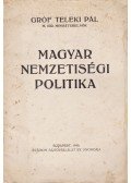 gróf Teleki Pál - Magyar nemzetiségi politika (1940)