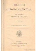 Heinrich Gusztáv - Herder Cid-románczai