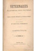 Dr. Hutyra Ferencz - Veterinarius állatorvosi havi folyóirat