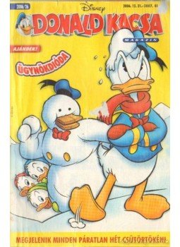 Walt Disney - Donald Kacsa 2006/26 Walt Disney - Donald Kacsa 2006/26, Budapest 2006 antikvár könyv