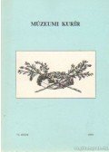 Bakó Endre - Múzeumi kurír 1999. 72. szám