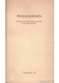 Székelyhidi Ágoston - Helyzetjelentés