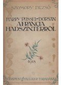 Szomory Dezső - Harry Russel-Dorsan a francia hadszintérről