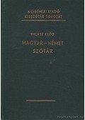 Halász Előd - Magyar-német - Német-magyar szótár I-II. kötet