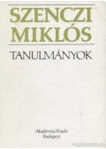 Szenczi Miklós - Tanulmányok