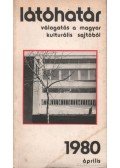 Kenyeres Zolltán (szerk.) - Látóhatár 1980 április